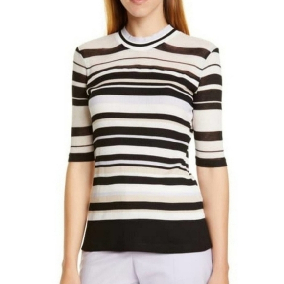 Hugo Boss Sweater Lightweight Short Sleeve - Large - Picture 1 of 10